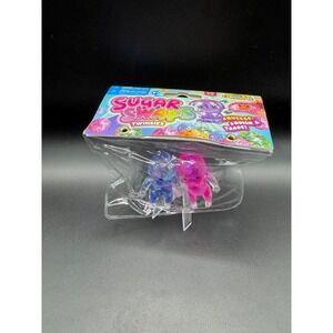 ORB Curiosities Sugar Swaps Twinsies Series 2 Blue Pink Glitter Squishy Toy 2pk